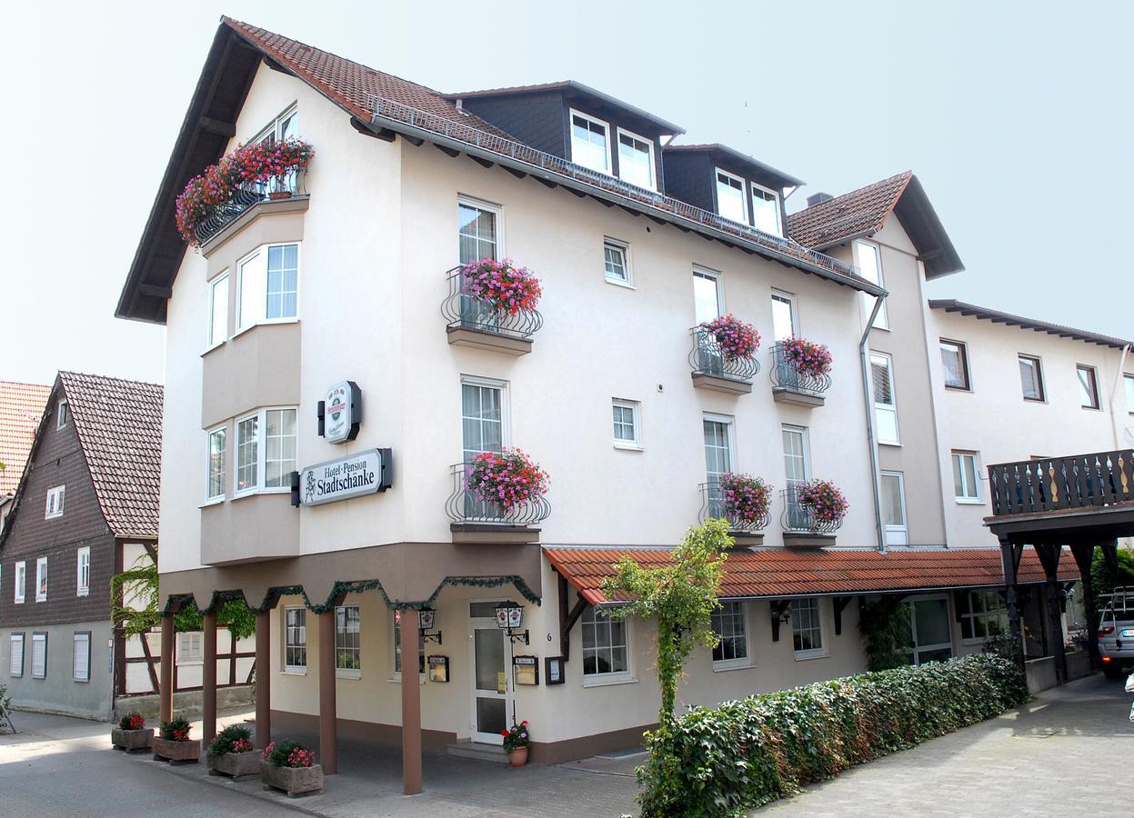 Hotel Stadtschaenke Bad König Eksteriør billede